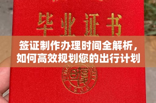 新津签证制作办理时间全解析，如何高效规划您的出行计划