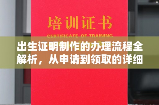 新津出生证明制作的办理流程全解析，从申请到领取的详细指南