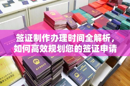 新津签证制作办理时间全解析，如何高效规划您的签证申请流程