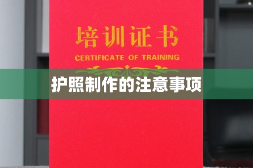 新津护照制作的注意事项